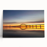 Black and white image of Long Island scenery on large stretched canvas, ideal for kitchen wall art or bedroom ambiance.