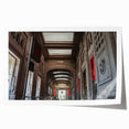 Extra large wall art of Grand Central Station in muted gray tones, perfect for dining room decor.