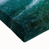 Black and white landscape art painting of Oklahoma scenery on stretched canvas, suitable for bedroom wall decor.