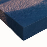 Black and white landscape art painting of Crater Lake, Oregon on stretched canvas, ideal for bedroom wall decor.