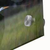 Large abstract wall art depicting South Carolina scenery in mid-century modernist style on acrylic glass.