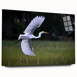 Large abstract wall art depicting a vibrant South Carolina scenery on acrylic glass.