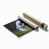 Extra large rolled print of South Carolina scenery with vibrant floral elements.