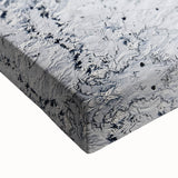 Large art of South Dakota landscape in black and white on stretched canvas, suitable for bedroom wall.