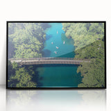 Large abstract wall art depicting the Austin skyline in muted earth tones on a framed acrylic.