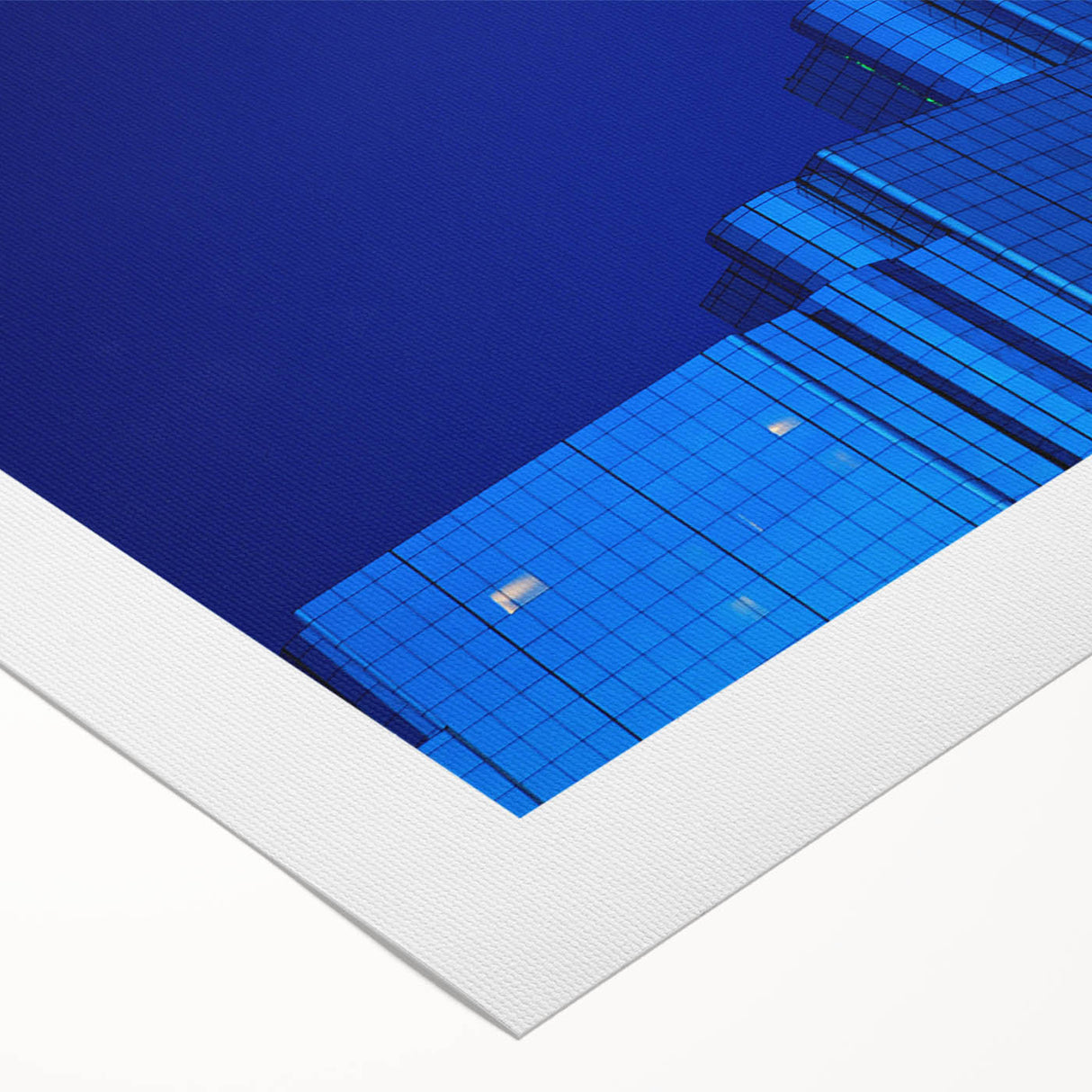 Art Deco poster of Dallas skyline in muted metallic tones on rolled canvas, suitable for dining room wall art.