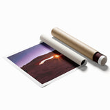 Extra large rolled print of Canyonlands, Utah, showcasing muted earth tones, ideal for classy bathroom wall art.