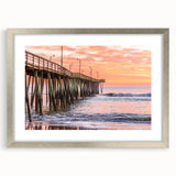 Textured abstract art print depicting Virginia scenery in muted earth tones, framed in silver, ideal for bedroom art decor.