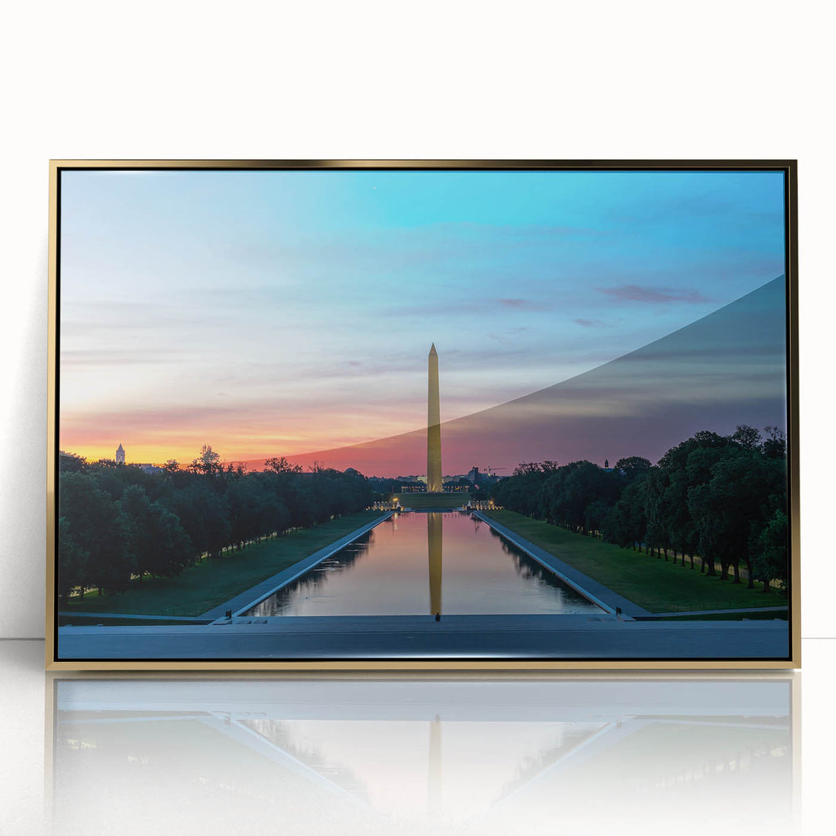 Acrylic print of Washington D.C.