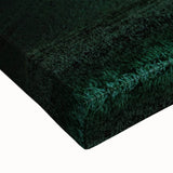 Black and white landscape art painting of the Palouse fields on stretched canvas, suitable for bedroom wall decor.