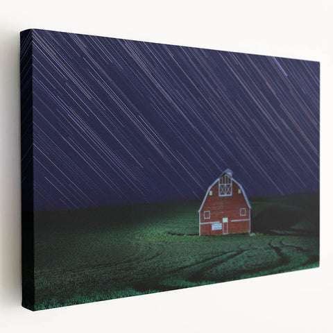 Panoramic view of Palouse fields in muted earth tones on stretched canvas, suitable for kitchen wall art.