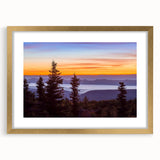 Extra large abstract art print depicting a textured West Virginia scenery in muted earth tones, framed in gold.