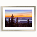 Textured abstract art print of West Virginia scenery in muted earth tones, framed in silver, ideal for bedroom art.