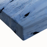 Black and white landscape art painting of Yellowstone on stretched canvas, ideal for bedroom wall art.