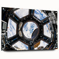 Space Station View Wall Art - NASA Exploration Window Canvas