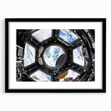 Space Station View Wall Art - NASA Exploration Window Canvas