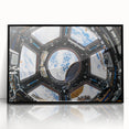 Space Station View Wall Art - NASA Exploration Window Canvas