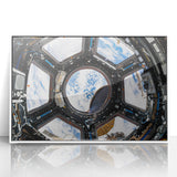 Space Station View Wall Art - NASA Exploration Window Canvas