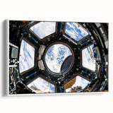Space Station View Wall Art - NASA Exploration Window Canvas