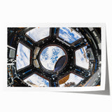 Space Station View Wall Art - NASA Exploration Window Canvas