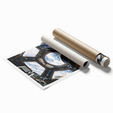Space Station View Wall Art - NASA Exploration Window Canvas