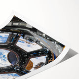 Space Station View Wall Art - NASA Exploration Window Canvas