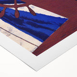 Vogue Canvas Art - Nautical 1931 Fashion Illustration Wall Decor