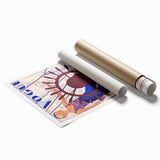 Vogue Canvas Art - Nautical 1931 Fashion Illustration Wall Decor