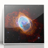 Nebula Explosion Wall Art - NASA Cosmic Exploration Canvas Print