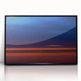Evening Glow Motion Wall Art – Abstract Blue & Orange Photography