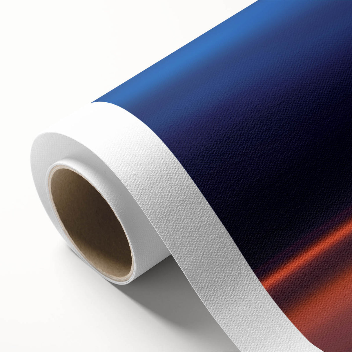 Evening Glow Motion Wall Art – Abstract Blue & Orange Photography