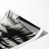 City Flow in Motion – Emotive Urban Minimalist Figure Wall Art