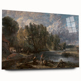 Romanticism Art: "Stratford Mill" by John Constable