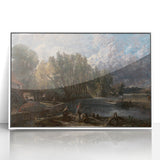 Romanticism Art: "Stratford Mill" by John Constable