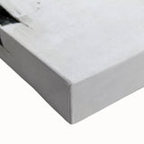 Acrylic Bedroom Wall Art – Abstract Black & White Cityscape Print