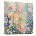 Soft Pastel Office Wall Art – Abstract Floral Corporate Decor