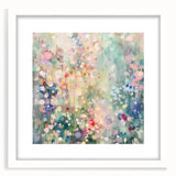 Soft Pastel Office Wall Art – Abstract Floral Corporate Decor