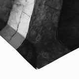 Large art of a black and white landscape painting on stretched canvas, suitable for bedroom wall decor.