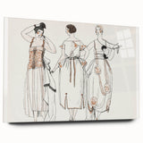 Chic Art Deco Wall Art – Stylish 1920s Fashion Illustration Print