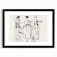 Chic Art Deco Wall Art – Stylish 1920s Fashion Illustration Print