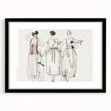 Chic Art Deco Wall Art – Stylish 1920s Fashion Illustration Print