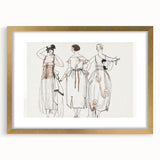 Chic Art Deco Wall Art – Stylish 1920s Fashion Illustration Print