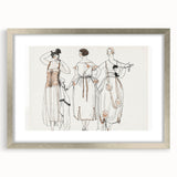 Chic Art Deco Wall Art – Stylish 1920s Fashion Illustration Print