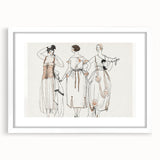 Chic Art Deco Wall Art – Stylish 1920s Fashion Illustration Print