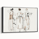 Chic Art Deco Wall Art – Stylish 1920s Fashion Illustration Print
