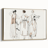 Chic Art Deco Wall Art – Stylish 1920s Fashion Illustration Print