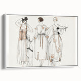 Chic Art Deco Wall Art – Stylish 1920s Fashion Illustration Print