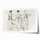 Chic Art Deco Wall Art – Stylish 1920s Fashion Illustration Print