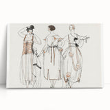 Chic Art Deco Wall Art – Stylish 1920s Fashion Illustration Print
