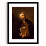 Baroque and Rococo Wall Art – Timeless Portrait Antique Art Print